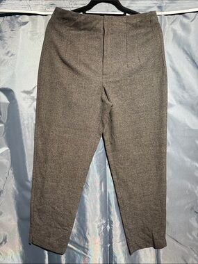 Zara Men's Charcoal Gray Dress Trousers